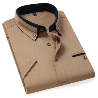 Belro Classy Shirt featuring a stylish, fitted design with a button-up front and crisp collar, perfect for formal or casual wear.