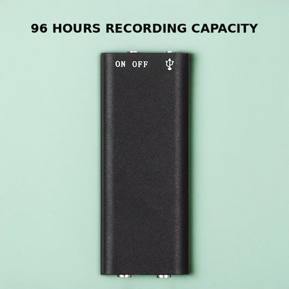 Belro Mini Voice-Activated Recorder with built-in microphone and compact design, ideal for discreet audio recording.