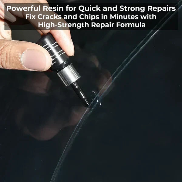 Belro 5-pack glass repair fluid for home decor, showing bottles with repair liquid for fixing glass cracks and chips.