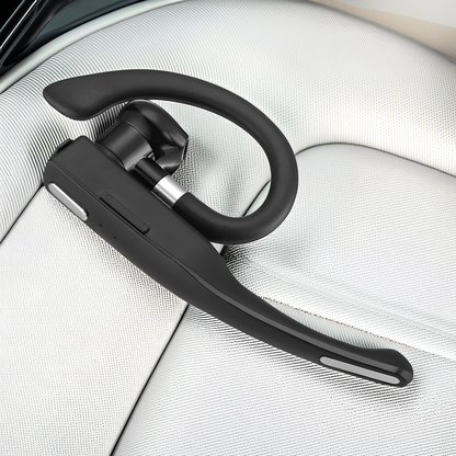 NordisHome Trucker Dual Mic Wireless Bluetooth 5.1 noise-cancelling headset with comfortable ear earpiece and superior sound quality.