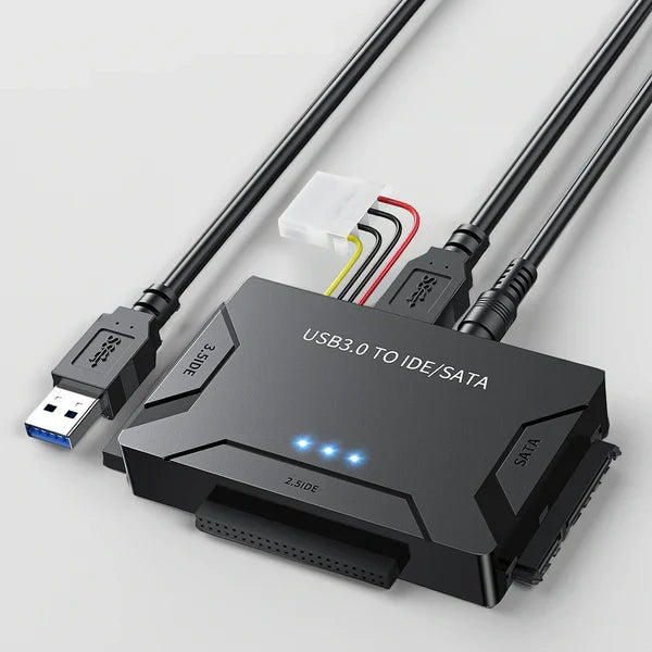 Belro Ultra Recovery Converter for electronics, showing the compact device with ports and digital display.