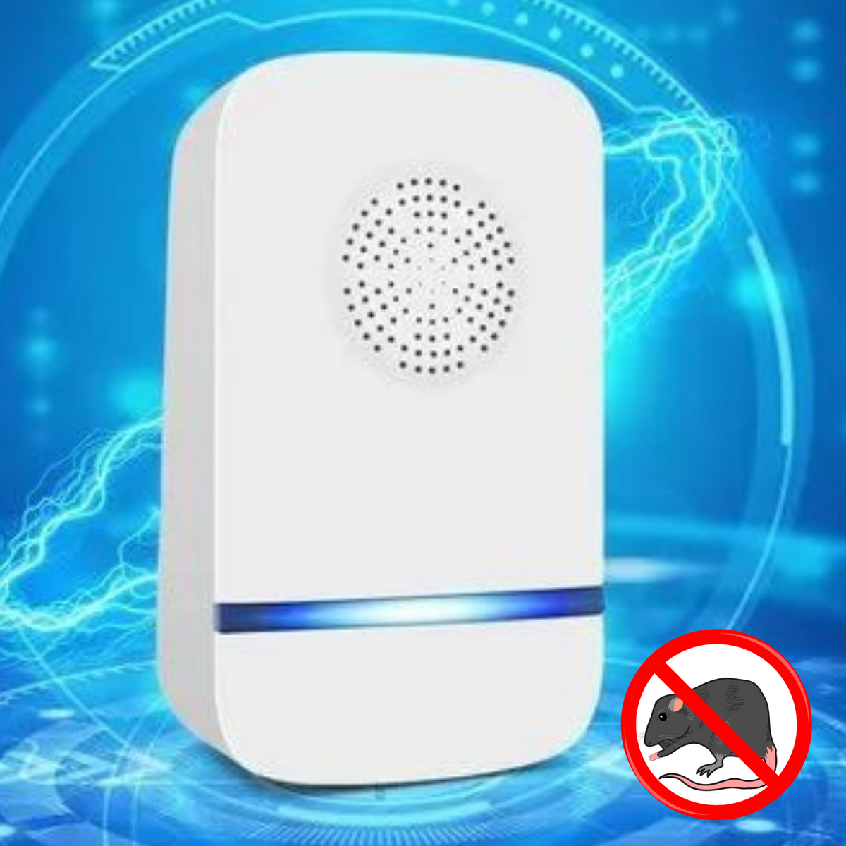 Belro ultrasonic mice pest repellent set of six devices for home and garden pest control, designed to deter rodents effectively.
