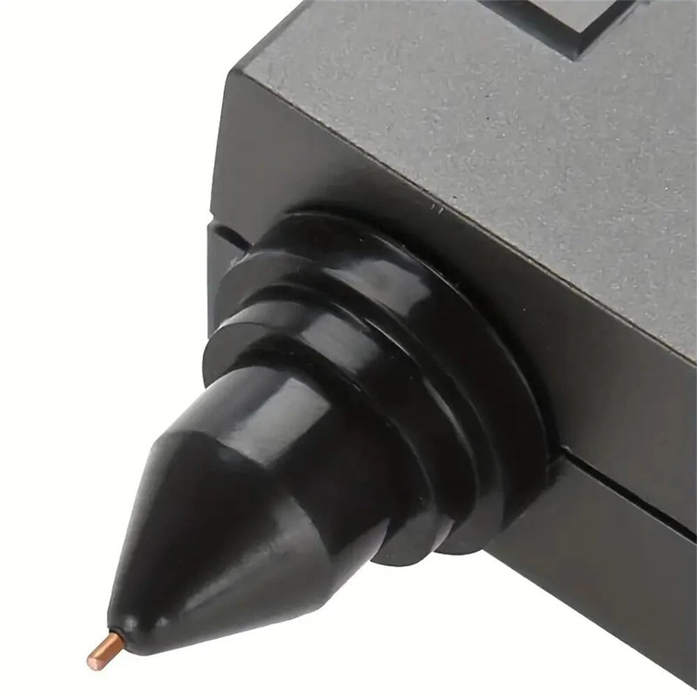 GETDECO portable electronic diamond tester pen with LCD and LED indicators for fast, accurate jewelry gemstone testing.
