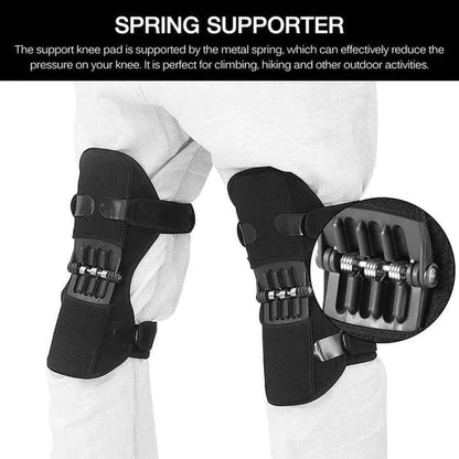 Belro Power Knee Stabilizer Pads with adjustable straps, designed to support and protect the knee joint during activity.