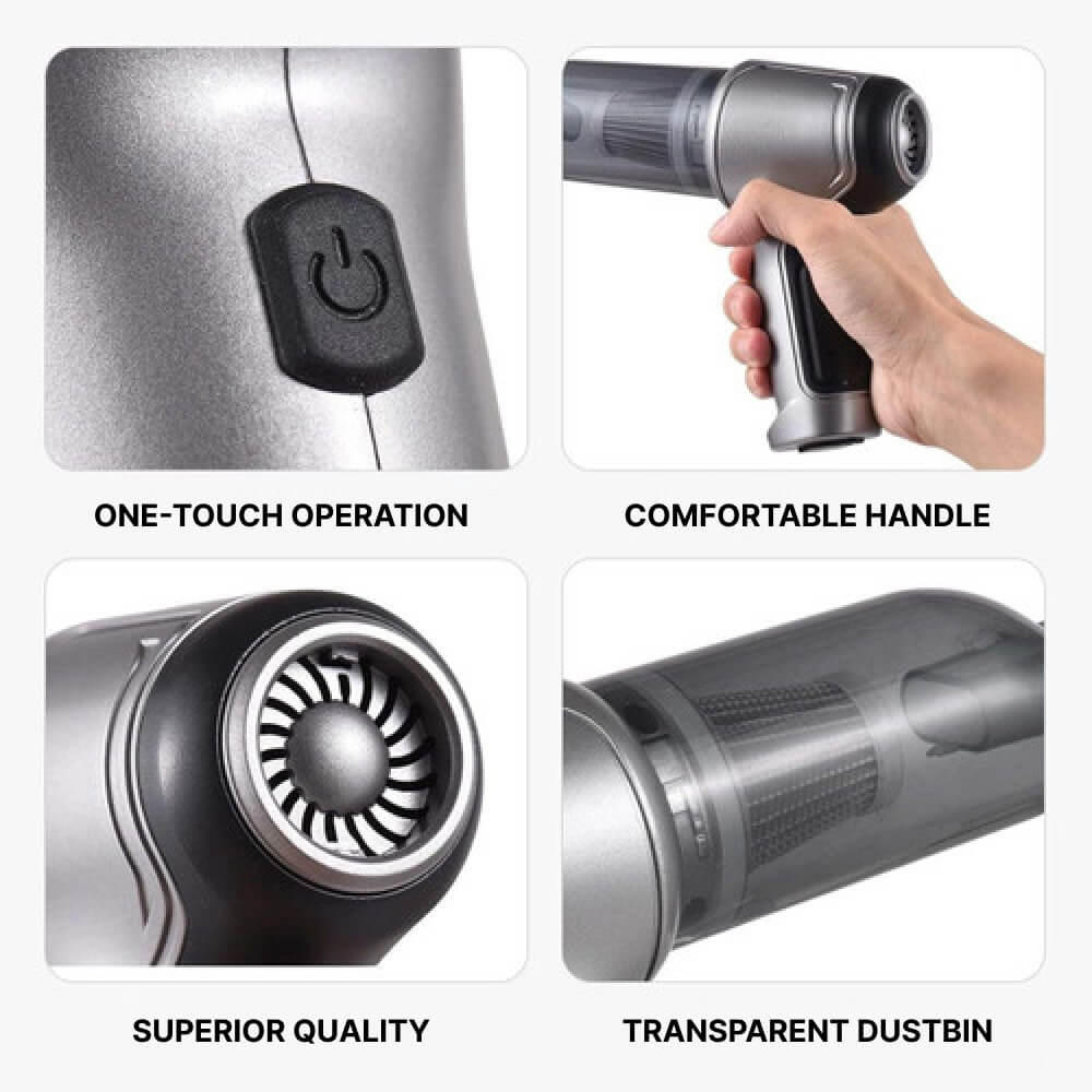 Belro cordless handheld vacuum cleaner, compact and powerful for home cleaning, with ergonomic design and easy-to-use controls.