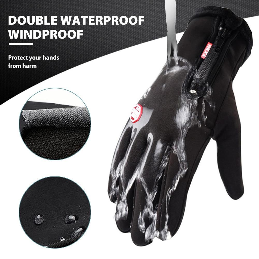 Belro thermal cycling and ski gloves for men and women, insulated gloves with a snug fit for outdoor winter activities.