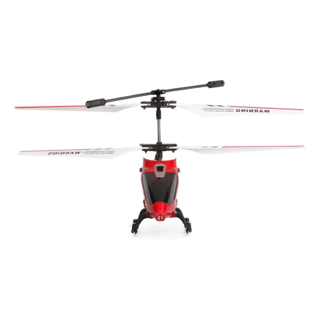 Crimson Belro unbreakable 3.5CH RC helicopter with gyro, compact toy drone for indoor and outdoor flying fun.