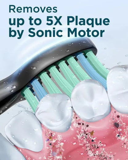 Belro rechargeable ultrasonic electric toothbrush with sleek design and brush head, ideal for effective personal oral care.