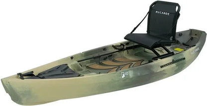 Casavibeo NIXY Tahoe inflatable kayak floating on water, showcasing its durable design and bright color for outdoor water adventures.