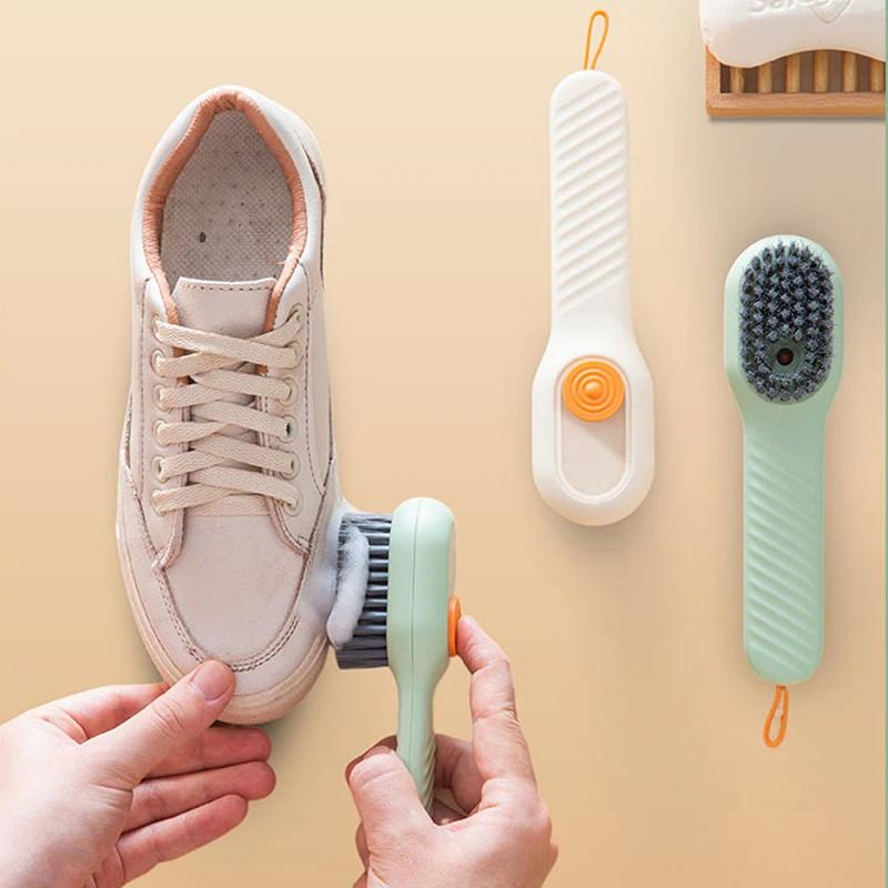 Belro 2-set shoe cleaning brushes for footwear cleaning, featuring durable bristles and ergonomic handles.