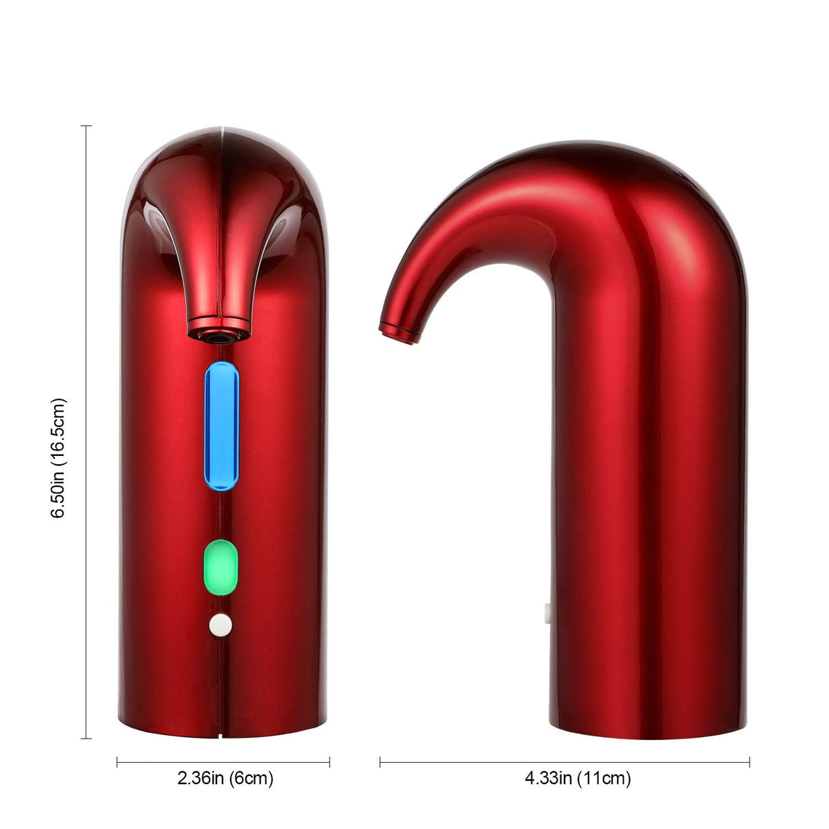 Belro electric wine aerator pourer dispenser with sleek design, ideal for enhancing wine flavors during serving.