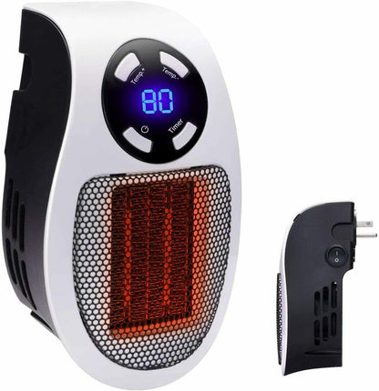Belro mini portable electric plug-in personal room space heater, compact and lightweight for efficient home heating.