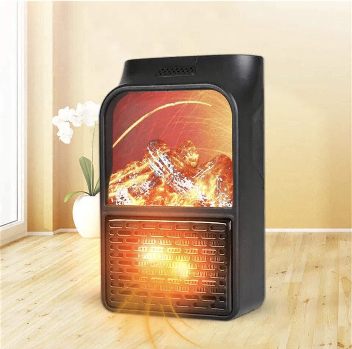 Belro portable electric space heater with 9000W power, plug-in indoor home heater for room heating, compact and easy to use
