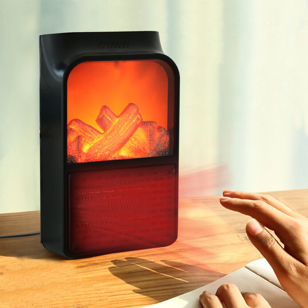 Belro portable electric space heater emitting warm air, 9000W, for indoor home heating. Compact and easy to plug in.
