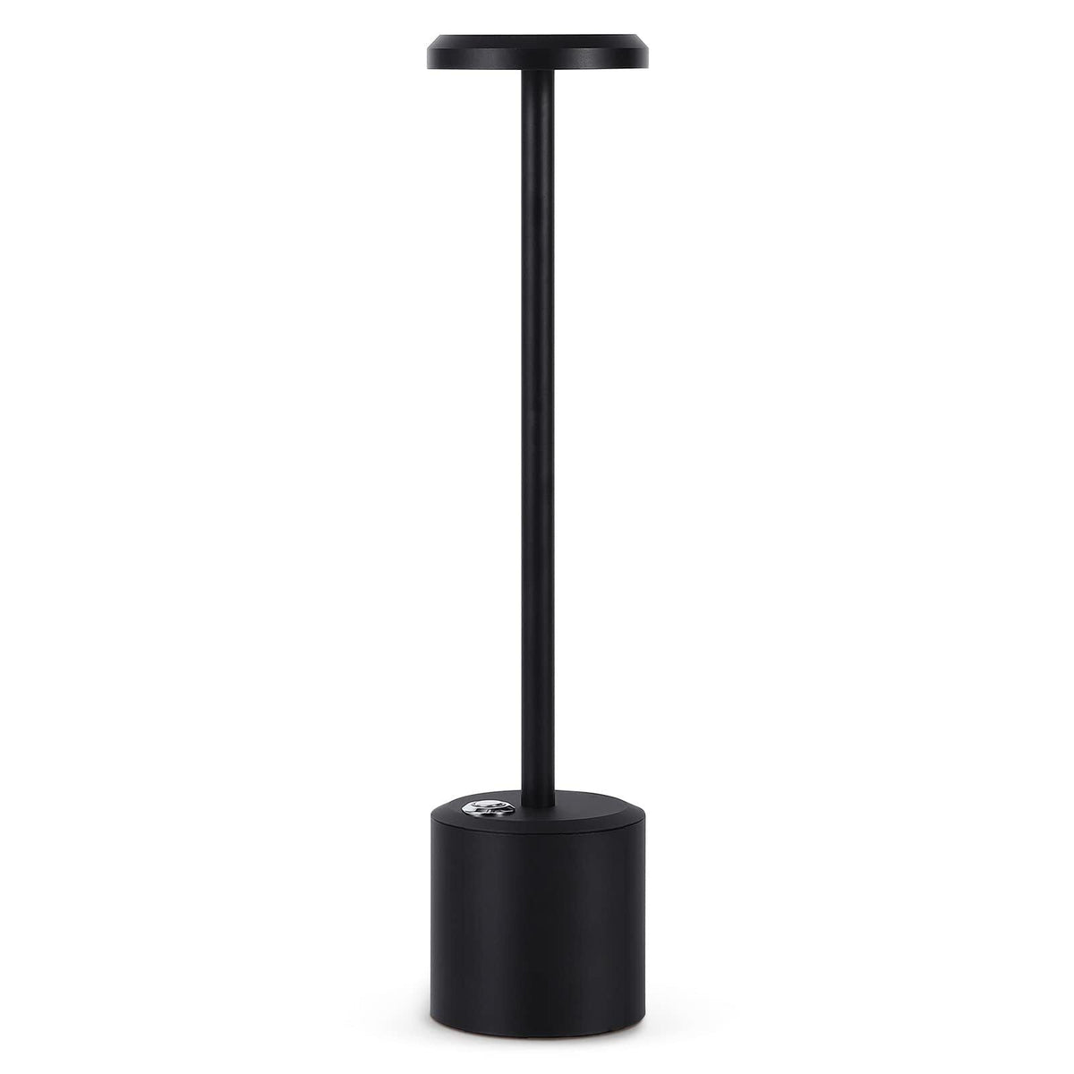 Modern Belro rechargeable cordless LED desk lamp with adjustable arm and sleek design for living room lighting.