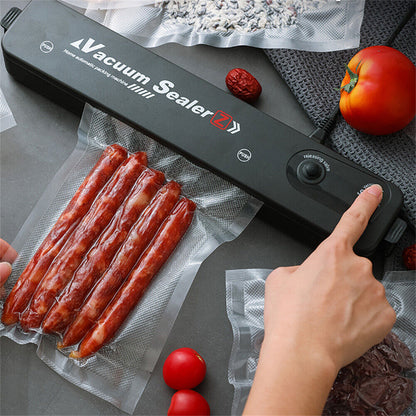 Belro electric food saver vacuum bag sealer for home kitchen use, sealing bags to keep food fresh.