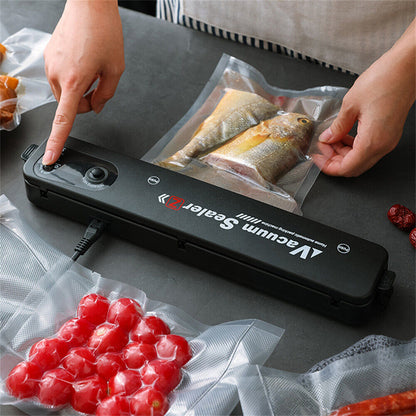 Belro electric home kitchen vacuum bag sealer for food preservation, showing the sealing machine on a countertop.