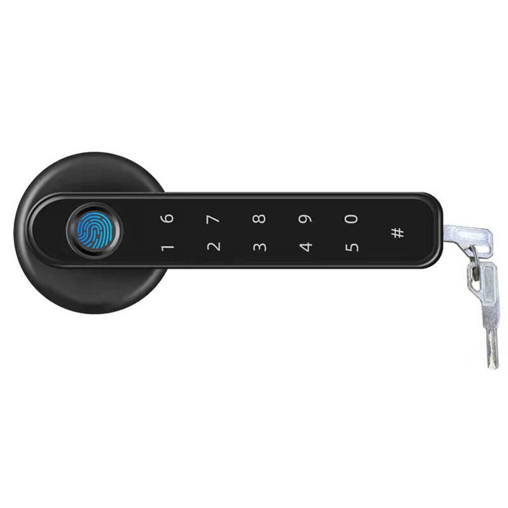 Belro Bluetooth fingerprint door lock for automotive use, featuring smart electronic mobile app control and secure keyless entry.