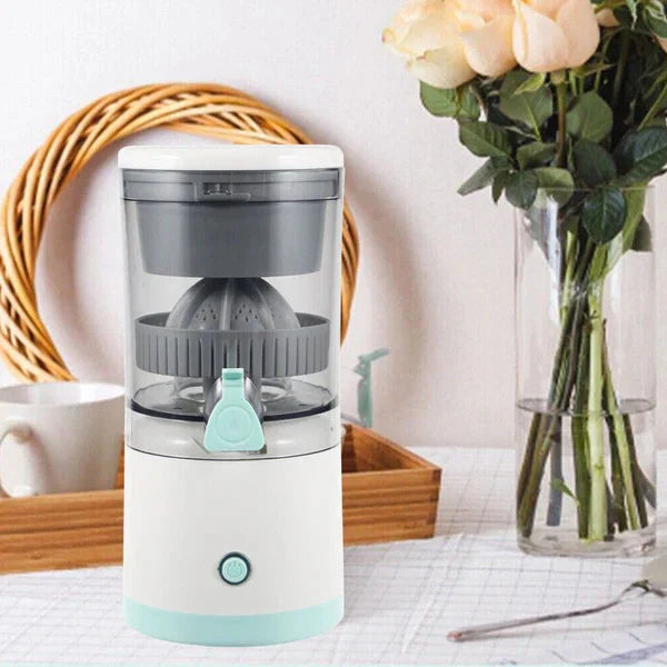 Belro portable wireless electric orange citrus juicer with a compact design for fresh juice extraction at home.