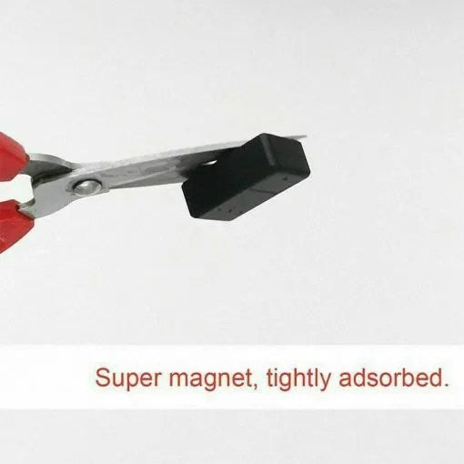Belro Mini GPS tracker attached to a vehicle, showing real-time car and truck location with magnetic design for easy attachment.