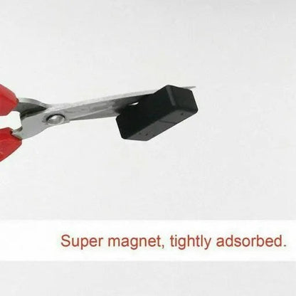 Belro Mini GPS tracker attached to a vehicle, showing real-time car and truck location with magnetic design for easy attachment.