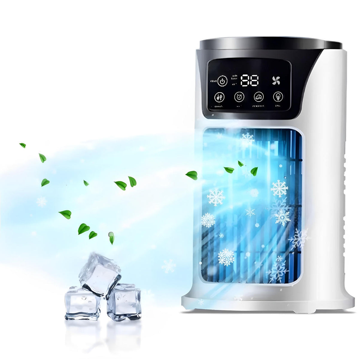 Belro portable room air conditioner for outdoor use, compact design ideal for cooling outdoor spaces and enhancing comfort.