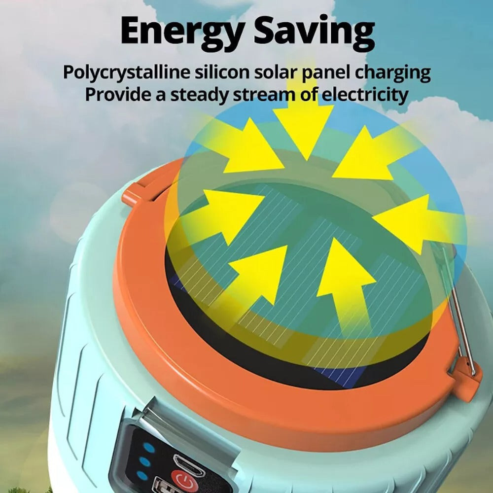 Belro camping lantern providing bright LED illumination ideal for outdoor camping and adventures