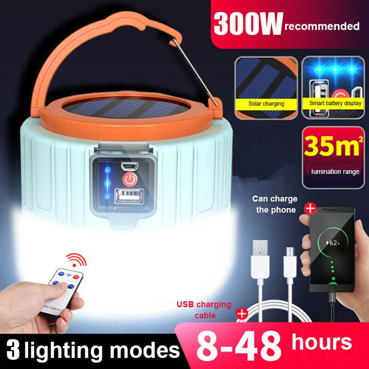Belro camping lantern emitting bright light, portable electronic flashlight with handle for outdoor camping and emergency use.