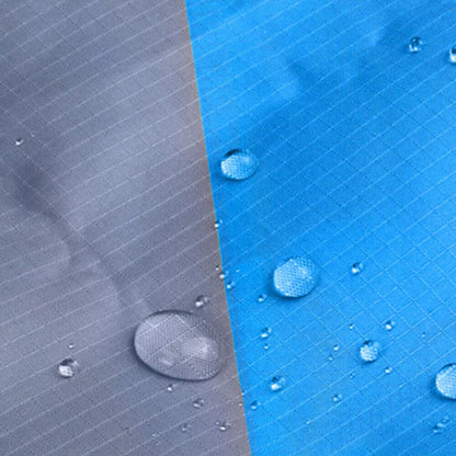 Belro heavy-duty camping tent beach picnic blanket tarp spread on outdoor grass, showcasing durable waterproof fabric and spacious design.