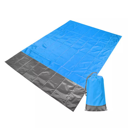 Belro heavy duty camping tent and beach picnic blanket tarp, durable outdoor blanket for camping or beach use