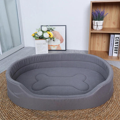 Belro eco-friendly pet bed with soft, sustainable fabric and cushioned interior for comfortable pet relaxation.