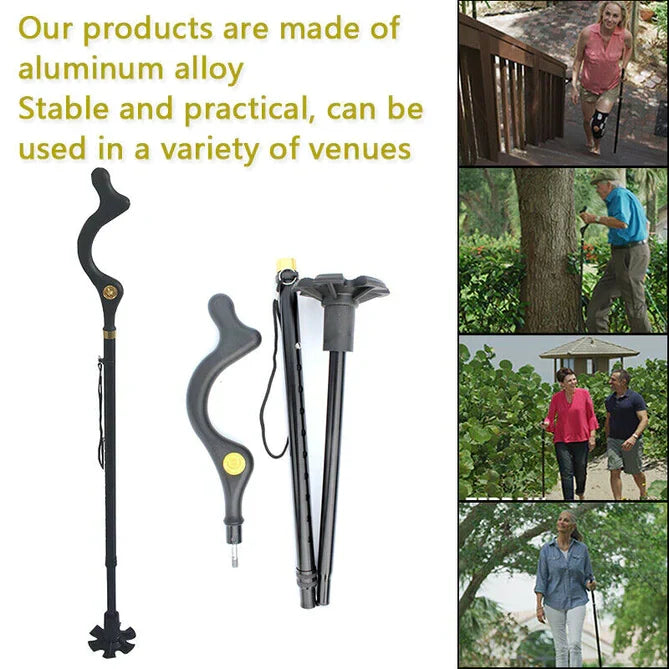 Belro walking stick for seniors, a sturdy health and beauty aid designed for comfortable support during walks.