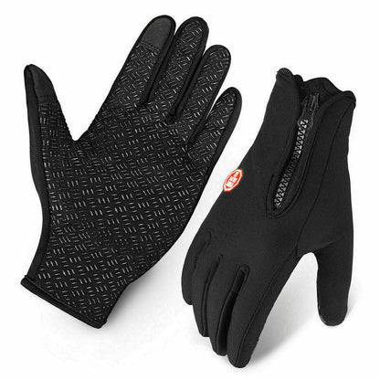 Belro unisex thermal gloves with touch screen fingertips, winter gloves designed for cold weather and device use