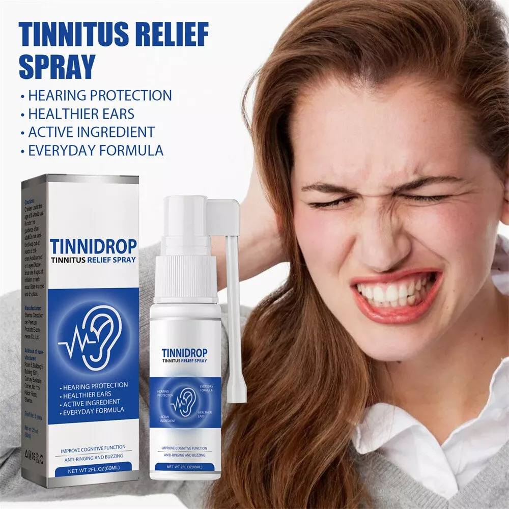 Belro 2-set tinnitus ringing ears drops in a bottle, used for ear health and relief from ringing sounds.