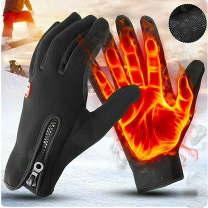 Unisex Belro thermal gloves with touchscreen fingertips, winter accessories designed for warmth and device use.