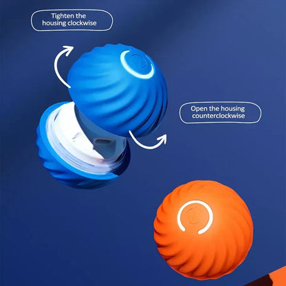 Belro Active Rolling Ball anti-anxiety pet toy for cats, automatic moving ball for entertainment and stress relief.