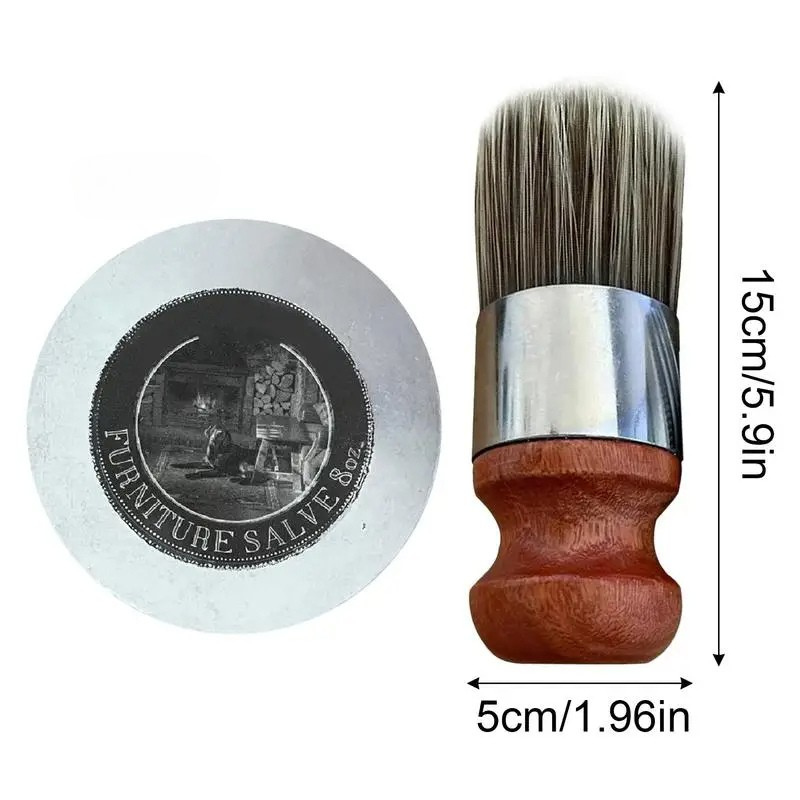Belro 120ml leather furniture salve set with natural leather care products for maintaining and restoring men's leather clothing.