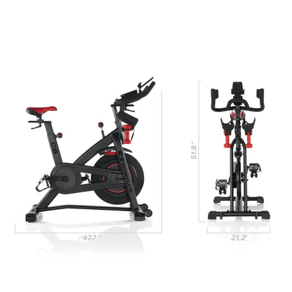 Casavibeo BowFlex C6 indoor exercise bike with digital display and adjustable seat for home cardio workouts
