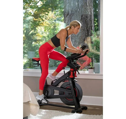 Casavibeo BowFlex C6 Exercise Bike with adjustable seat and digital display for indoor cardio workouts.