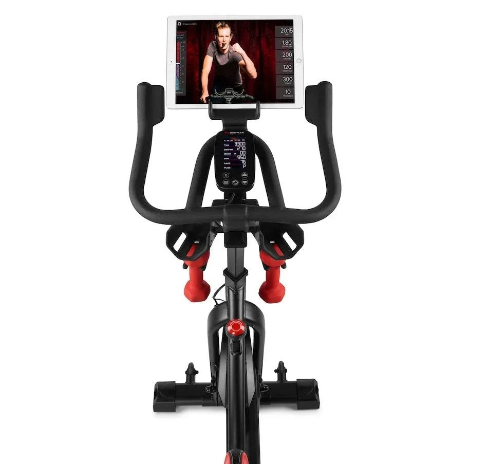 Casavibeo BowFlex C6 exercise bike with digital display, sleek design, and adjustable seat for indoor cycling workouts.