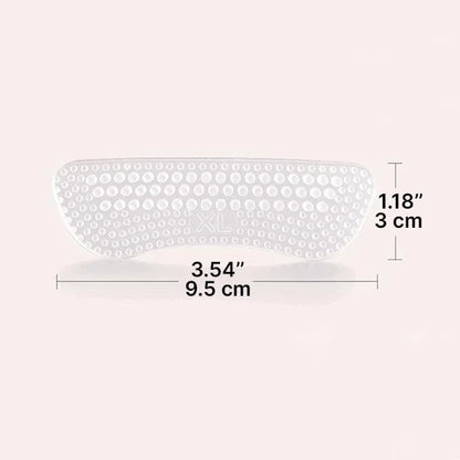 Belro silicone heel grips for footwear, designed to provide comfort and prevent slipping in shoes.
