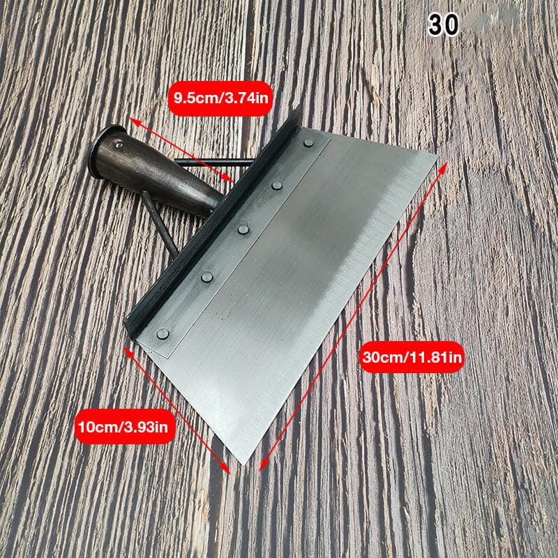 Belro multifunctional cleaning shovel for outdoor garden use, featuring a sturdy handle and versatile design for gardening tasks.
