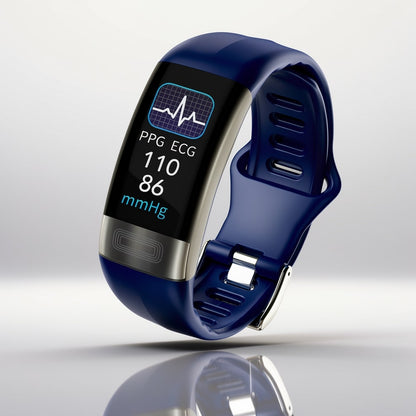 Mivoza Health Smartwatch with ECG, heart rate, blood pressure, and sleep tracking for men and women fitness tracker.