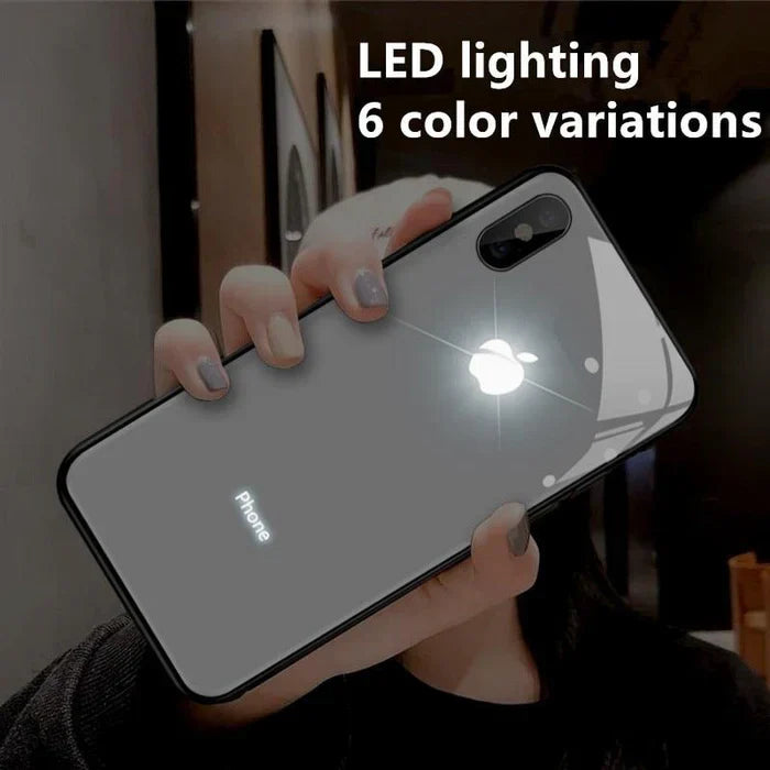 Belro LED glowing iPhone case with sound-smart LED lighting, designed for iPhone electronics and phone accessories.