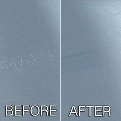 Belro stainless steel scratch eraser kit for clothing T-shirts, featuring a compact metal tool for removing fabric marks and scratches.
