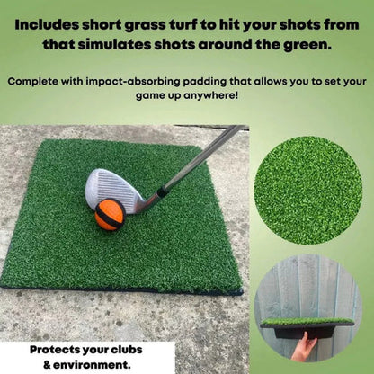Belro Sticky Golf Game set with mini golf props, suitable for indoor and outdoor practice to improve golf skills.