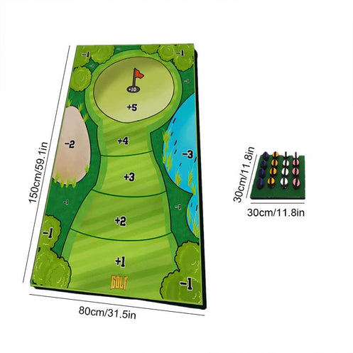 Belro Sticky Golf Game set with mini golf props, ideal for indoor and outdoor practice to improve golf skills.