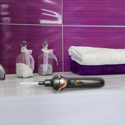 Belro ear wax remover in use, showcasing a safe and effective health and beauty tool for cleaning ears.