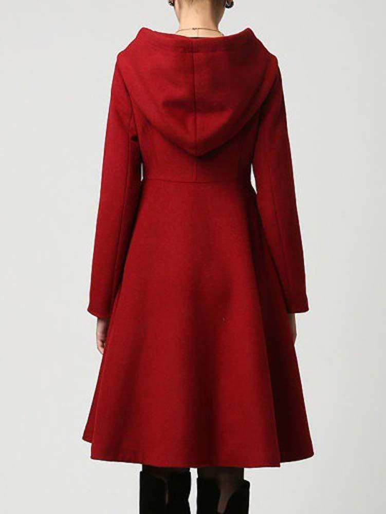 Belro plain automotive coat with simple buttons, shown hanging on a hanger in a neutral setting.