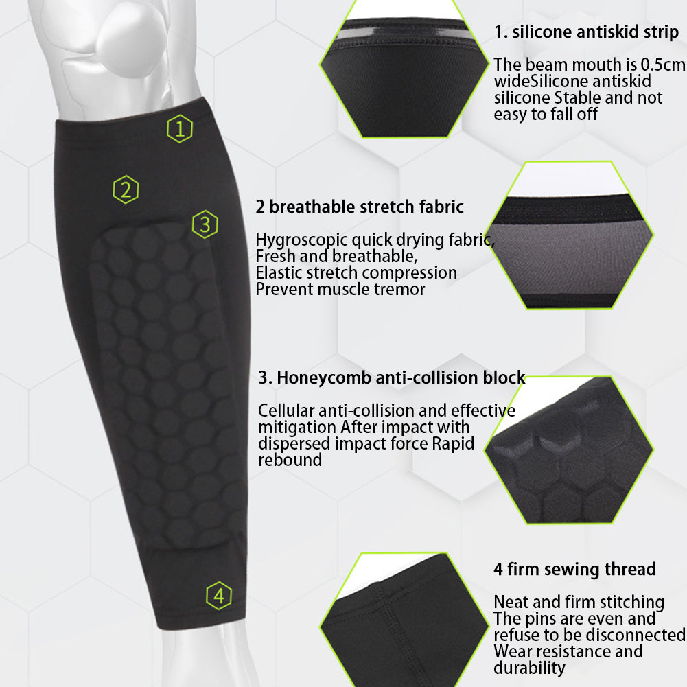 Belro soccer shin guard showing padded protective design for sports and outdoor soccer activities.